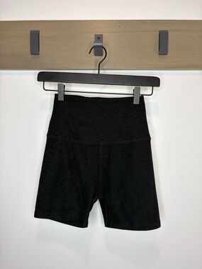 Beyond Yoga Spacedye Keep Pace 3” Shorts black - size XS High Waisted Activewear